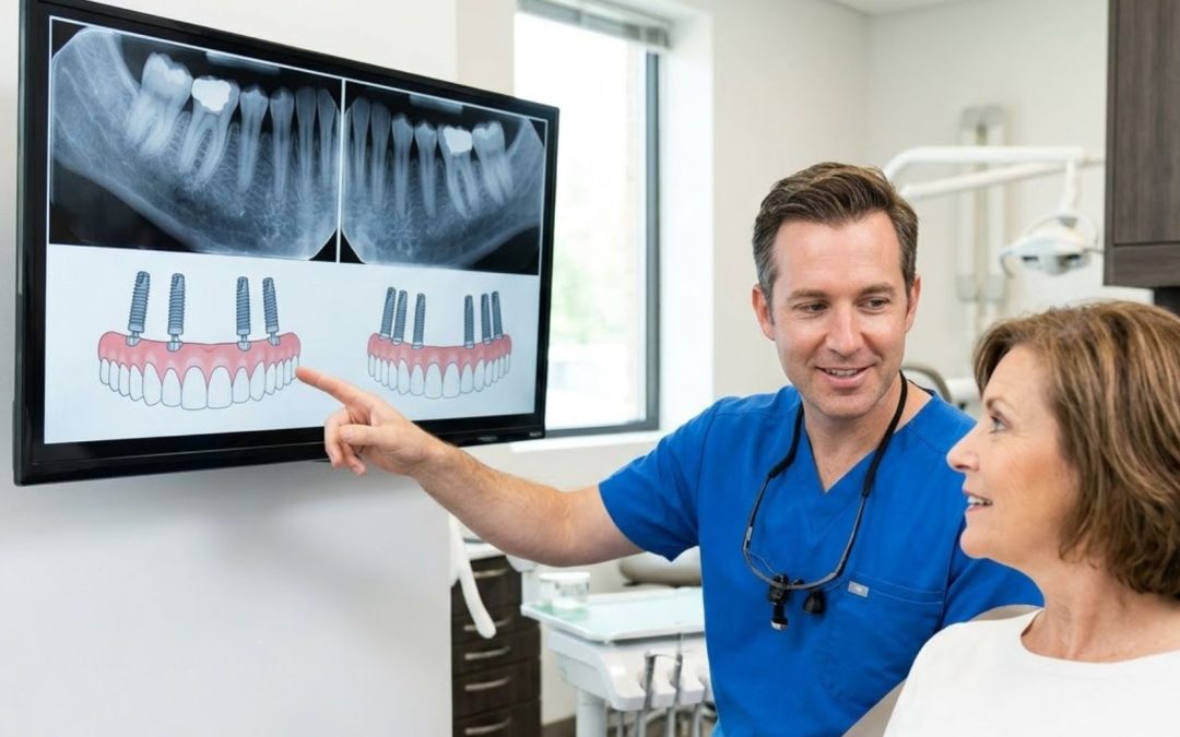 What Is the Difference Between All-on-4 and All-on-6 Dental Implants?