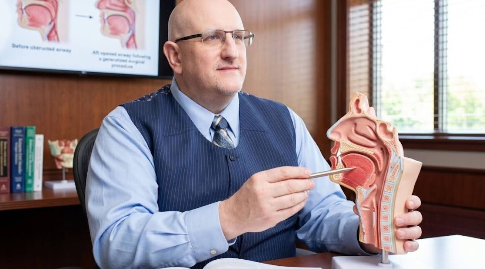 Can Oral Surgery Fix Obstructive Sleep Apnea? Insights from Dr. Louis George Dr. Louis George oral surgery airway model