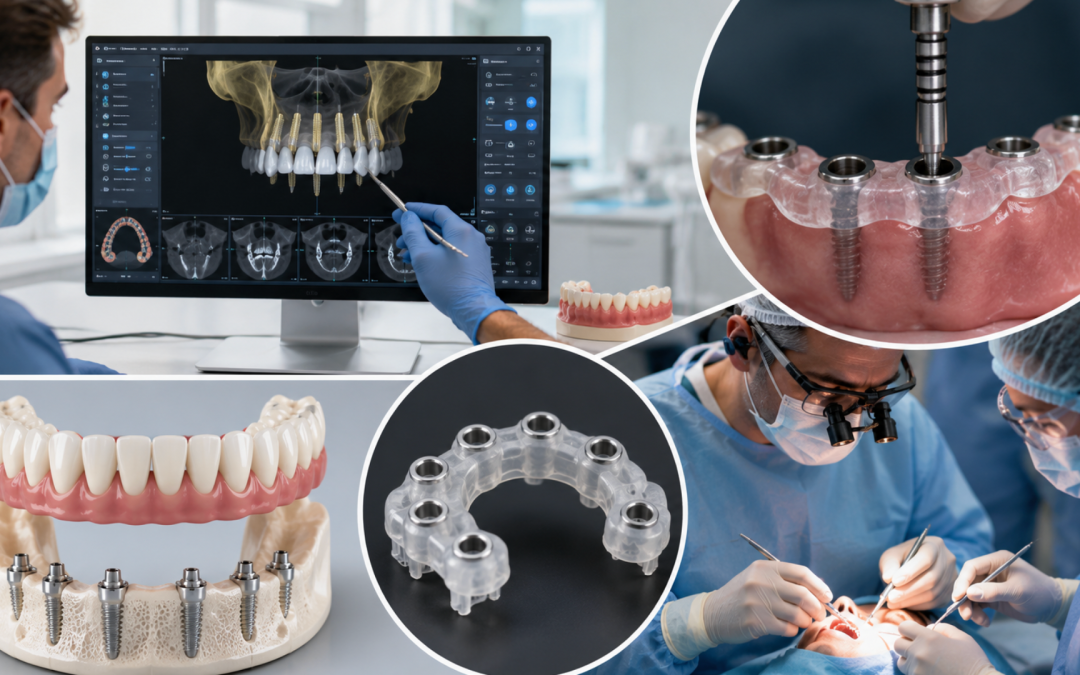 The Technology Behind Full-Arch Restoration: Guided Dental Implant Surgery and Digital Planning for Precision Outcomes